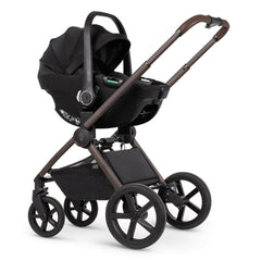 Venicci Upline 2 - SE Burgundy - chassis with car seat attached