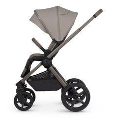 Venicci Upline 2 Pushchair - Taupe - forward-facing with seat upright