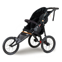 Out n About Nipper Sport 360 v5 Pushchair (Forest Black) - shown here with its hood lowered