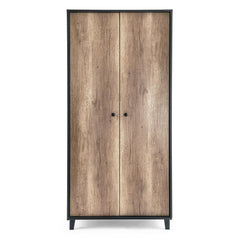 Babystyle Double Wardrobe front view - Montana