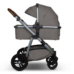 Cosatto Wow 3 Pram - Bobtail - side view with hood fully extended
