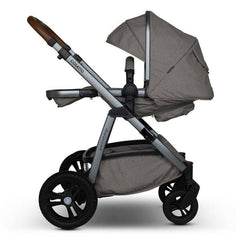 Cosatto Wow 3 Pushchair - Bobtail - side view, parent-facing and reclined