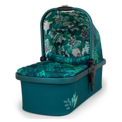Cosatto Wow 2 Pram & Pushchair - Midnight Jungle - showing the carrycot