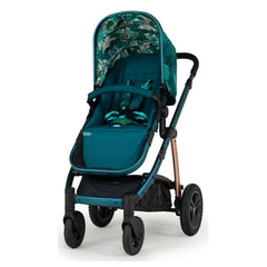 Cosatto Wow 2 Pram & Pushchair - Midnight Jungle - showing the forward-facing pushchair