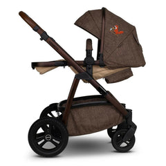 Cosatto Wow 3 Everything Bundle - Foxford Hall side view, showing the parent-facing pushchair