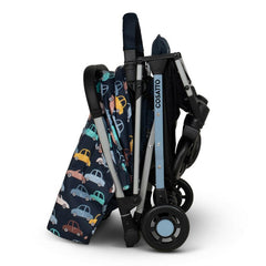 Cosatto Yo! Stroller - Beep Beep - side view, folded