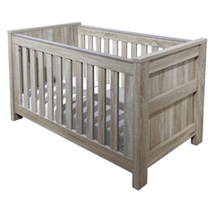 BabyStyle Bordeaux Nursery Furniture Set (Ash) - showing the cot (mattress and bedding not included, available separately)