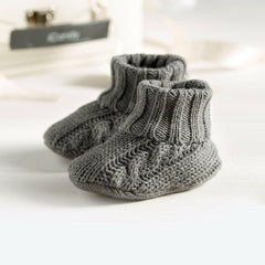 iCandy Newborn Gift Set in Cosy Cable Knit - pair of booties