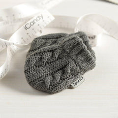 iCandy Newborn Gift Set in Cosy Cable Knit - pair of mittens