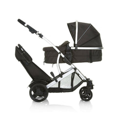 Hauck Duett 2 Pushchair - Black side view