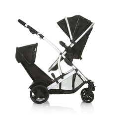 Hauck Duett 2 Pushchair - Black parent facing main seat