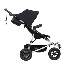 Mountain Buggy Duet v3.0 Double Stroller (Black) - side view