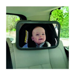 Clippasafe Clear View Mirror (Black) - lifestyle image