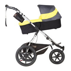 Mountain Buggy 2019 Carrycot Plus (Solus) for Terrain - shown here as a pram in include mode (pushchair chassis not included)