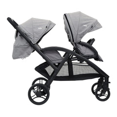 Joie Evalite Duo Stroller (Grey Flannel) - side view
