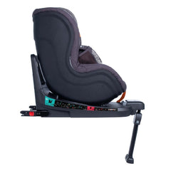 Cosatto RAC Come & Go i-Rotate i-Size Car Seat (Mister Fox) - side view, shown in forward-facing mode with the seat upright