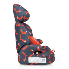 Cosatto Zoomi 123 Car Seat - Charcoal Mister Fox - side view