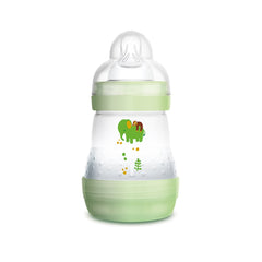 MAM Microwave Steam Steriliser Set (Green) - showing one of the included bottles (design may vary)