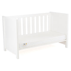 CuddleCo Aylesbury Cot Bed (White) - shown here as the day bed (mattress not included, available separately)