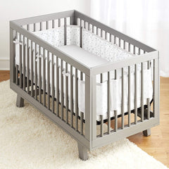 Breathable Baby Mesh Liner - 4 Sided (Twinkle Stars Grey) - lifestyle image