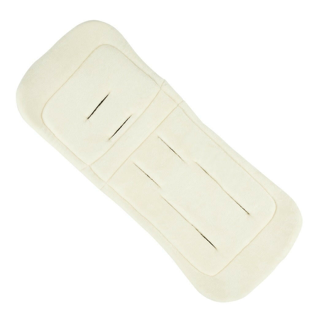 Ickle Bubba Padded Faux Fur Seat Liner Cream