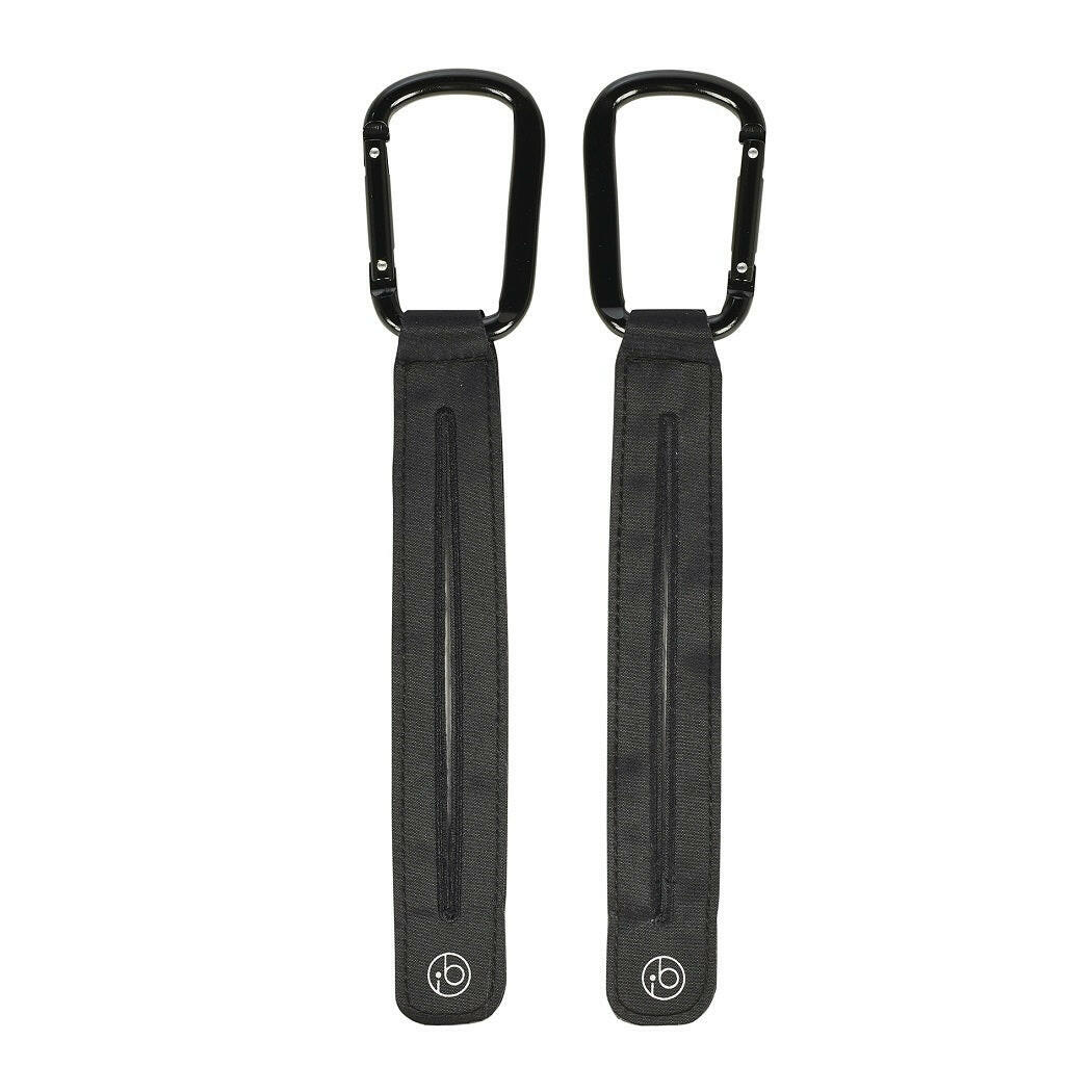 Ickle Bubba Pram Clips - Pram Black