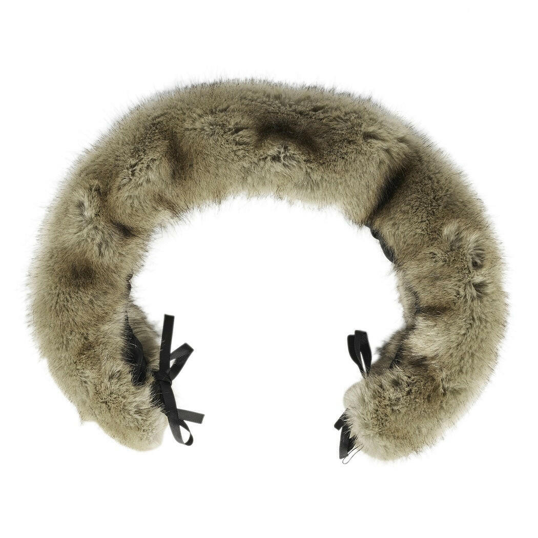 Ickle Bubba Faux Fur Pushchair Hood Trim Brown