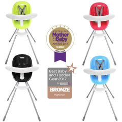 Phil Teds Poppy Highchair to Toddler My Chair Bubblegum