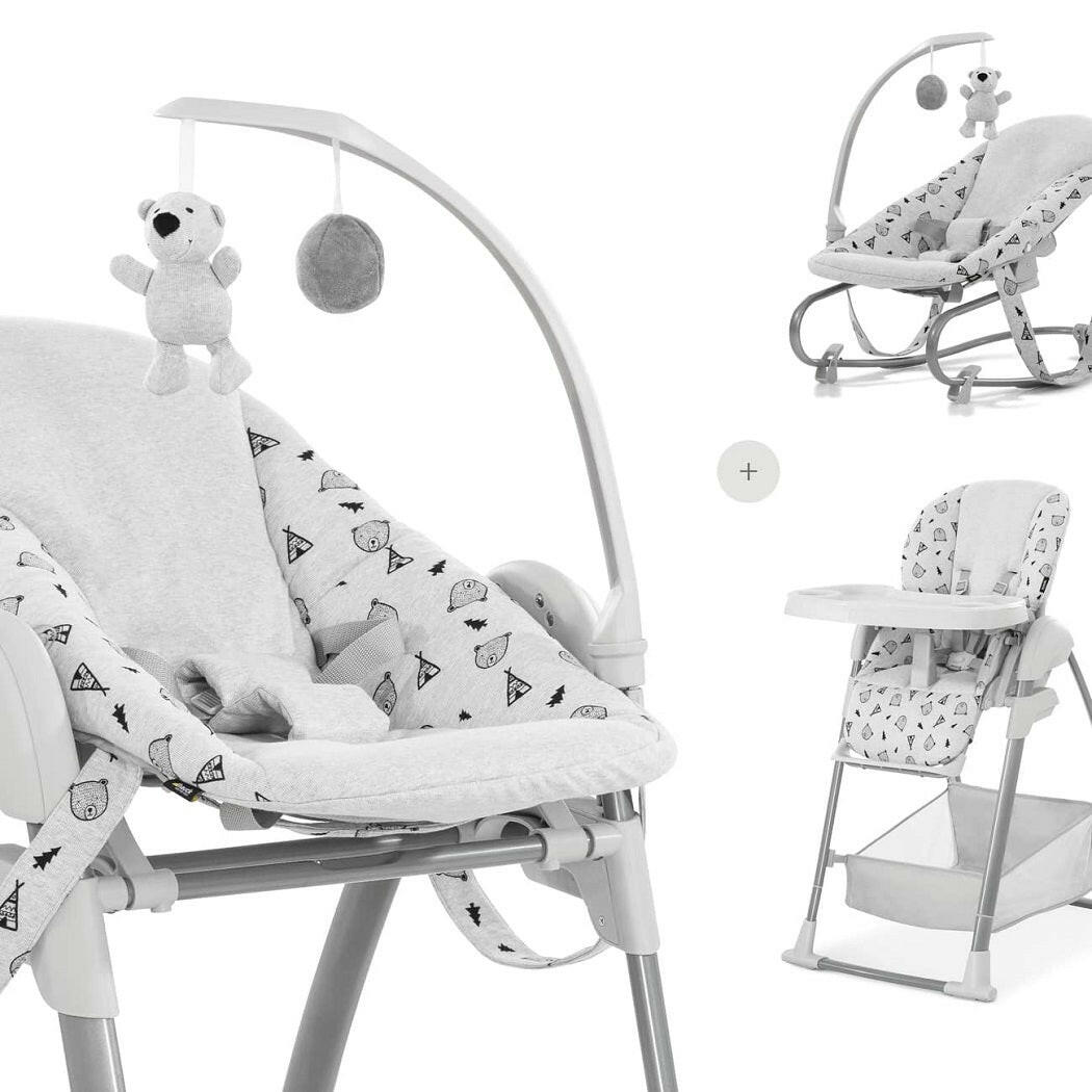 Hauck Sit 'n' Relax 3in1 Highchair Nordic Grey