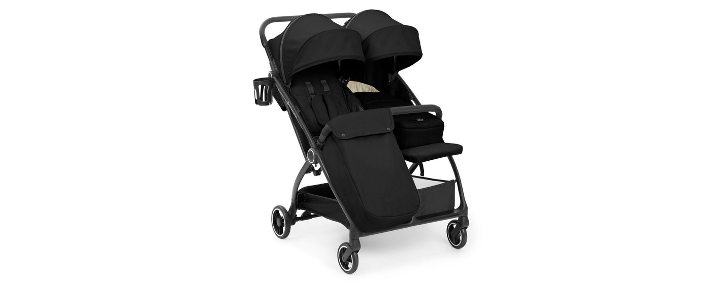 Side by side pushchairs
