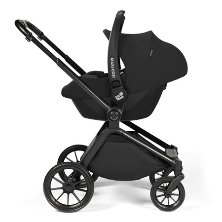Ickle Bubba Altima Chassis - Black - with Maxi-Cosi CabrioFix i-Size Car Seat