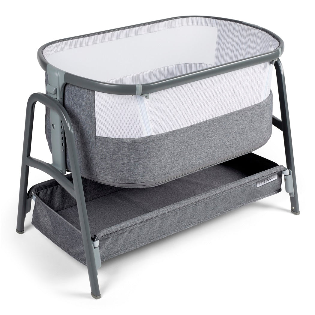 Ickle Bubba Bubba&Me Bedside Crib - with front panel raised