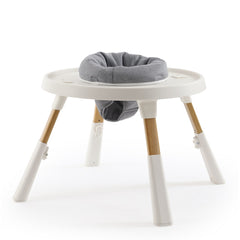BabyStyle Oyster 4-in-1 Highchair (Moon) - shown here as the 360° play centre