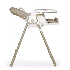 Cosatto Noodle 0+ Highchair - Whisper side view shown with seat reclined