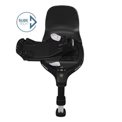 Maxi-Cosi FamilyFix 360 PRO Base (ISOFIX) - showing the base`s `SlideTech` feature positioned toward a car door and pulled out
