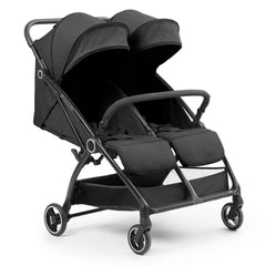 Ickle Bubba Aries Double Max Auto-Fold Stroller - Graphite Grey