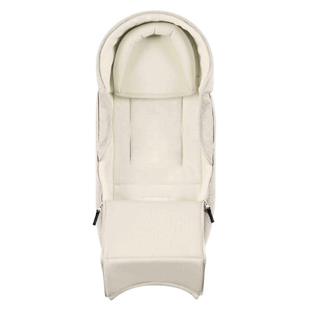 Ickle Bubba Aries Double Prime Auto-Fold Stroller - Stone - newborn cocoon