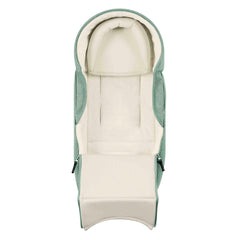 Ickle Bubba Aries Double Prime Auto-Fold Stroller - Sage Green - newborn cocoon