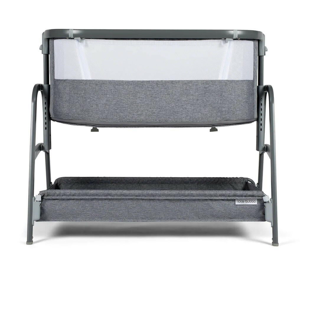 Ickle Bubba Bubba&Me Bedside Crib -Shown with Height Adjustment