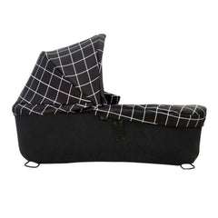 Mountain Buggy Carrycot Plus for DUET - Grid - side view