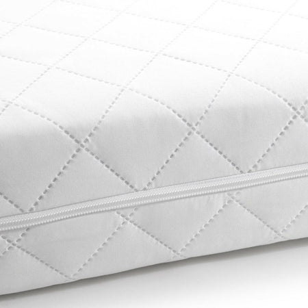 BabyStyle Dream Hypoallergenic Mattress - Cot Bed (140x70cm) - showing the cover`s zip opening
