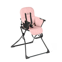 Ickle Bubba Flip Magic Fold Highchair (Blush Pink)-Without Tray