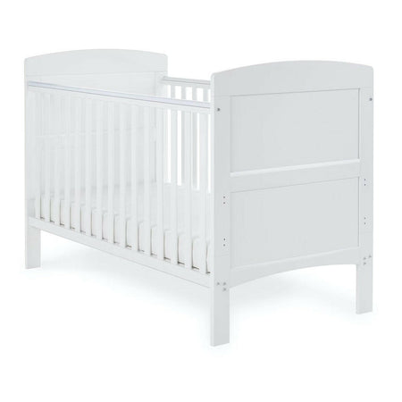 Obaby Grace Cot Bed - White (mattress not included)