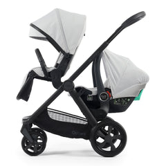 BabyStyle Oyster 4 Tandem Pushchair - Jubilee - with seat unit and car seat