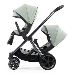 BabyStyle Oyster 4 Tandem Pushchair - Pistachio - with both seat units