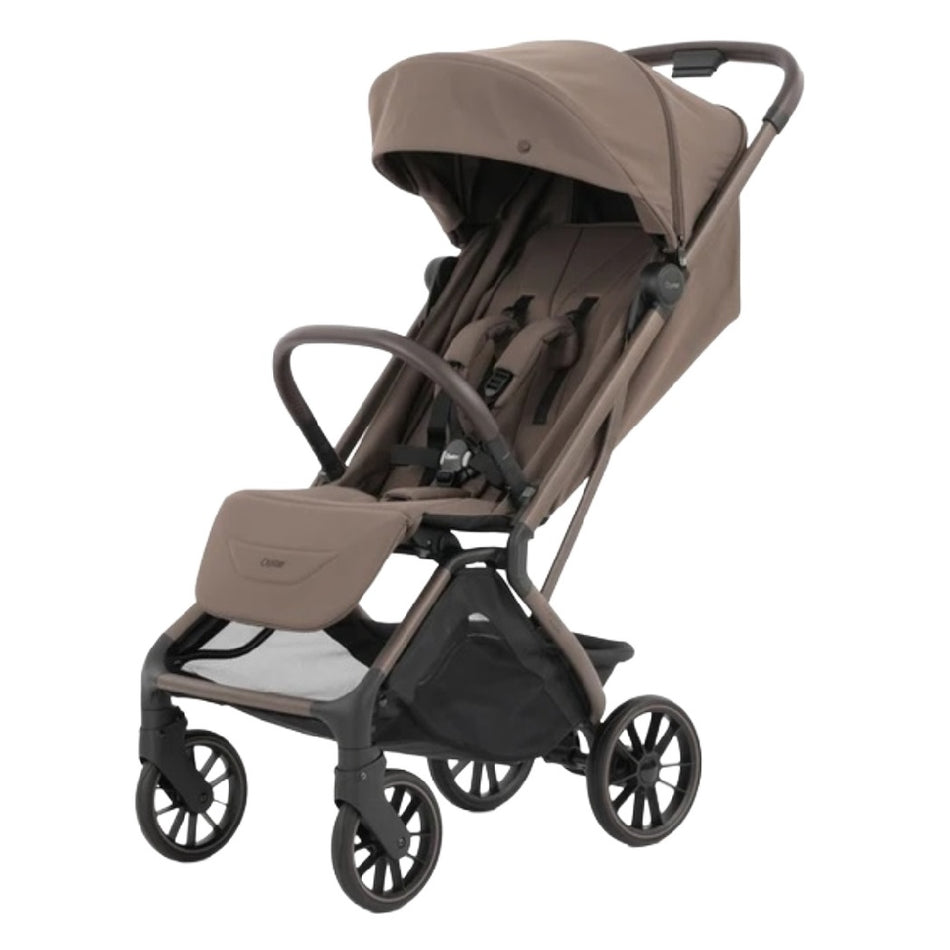 Oyster F-Lite Stroller - Chocolate - fitted with large wheels (stroller not included)