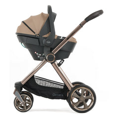 Oyster4 Chassis fitted with Capsule 360 Infant Car Seat - Fawn