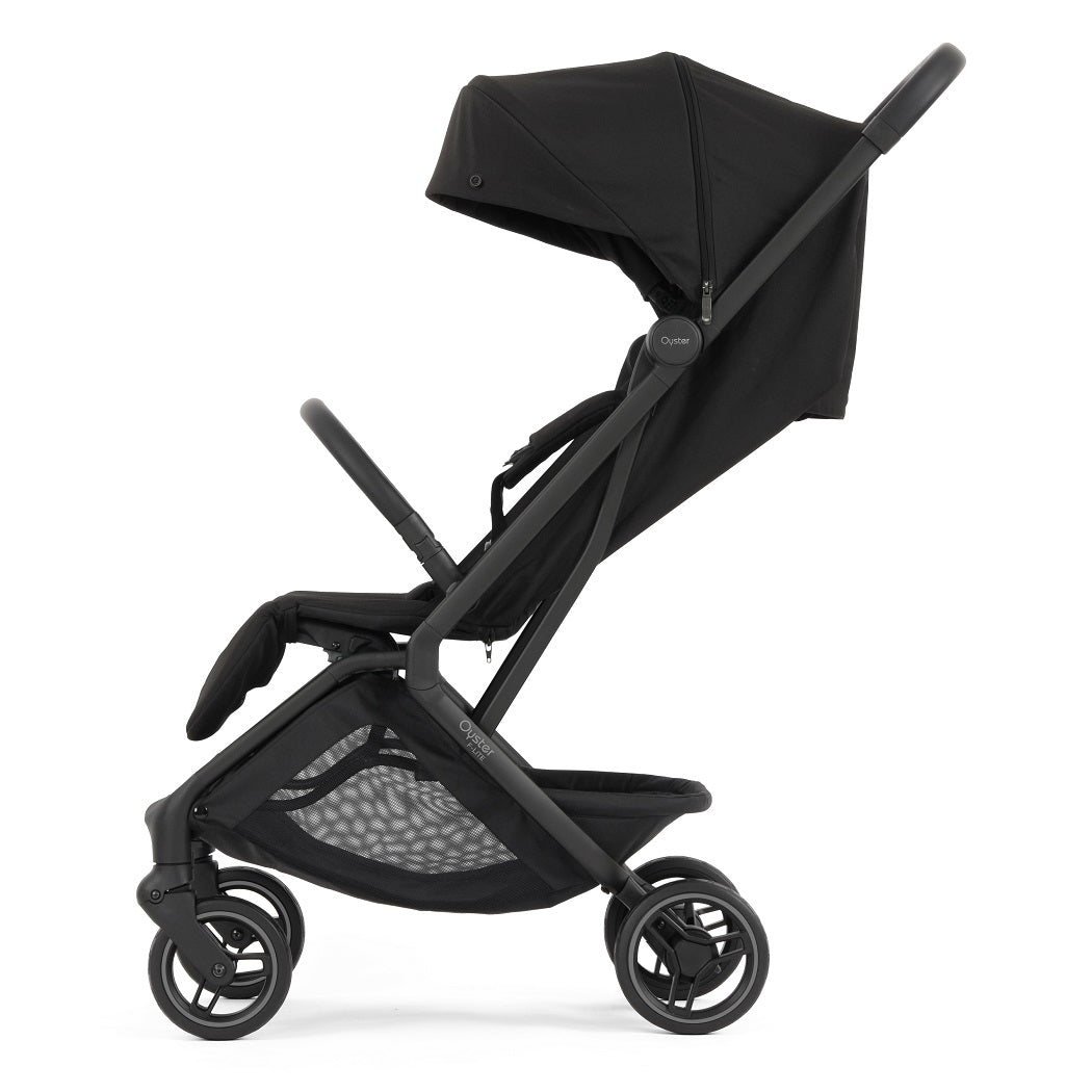Oyster F-Lite Stroller - Liquorice - with seat upright