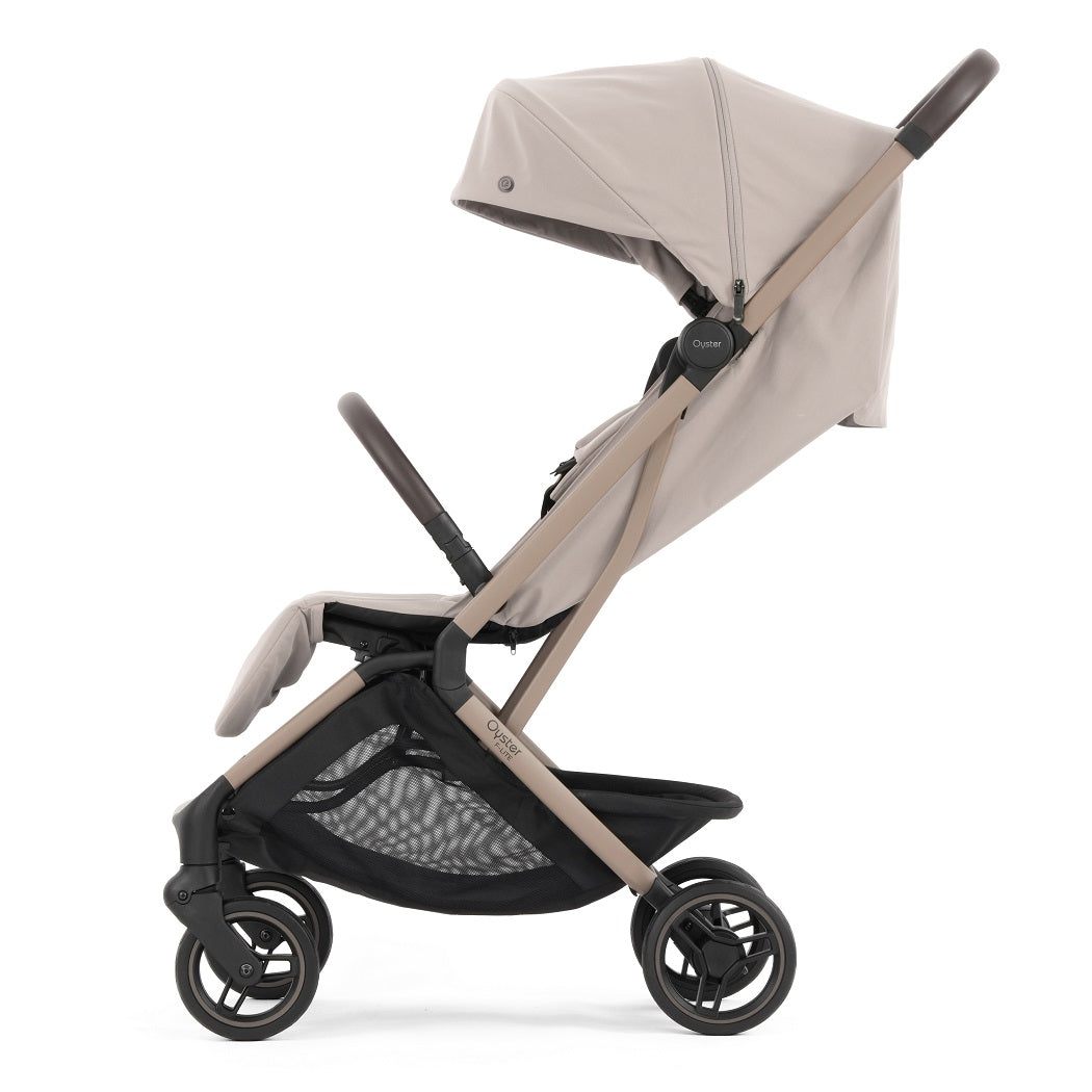 Oyster F-Lite Stroller - Putty - with seat upright