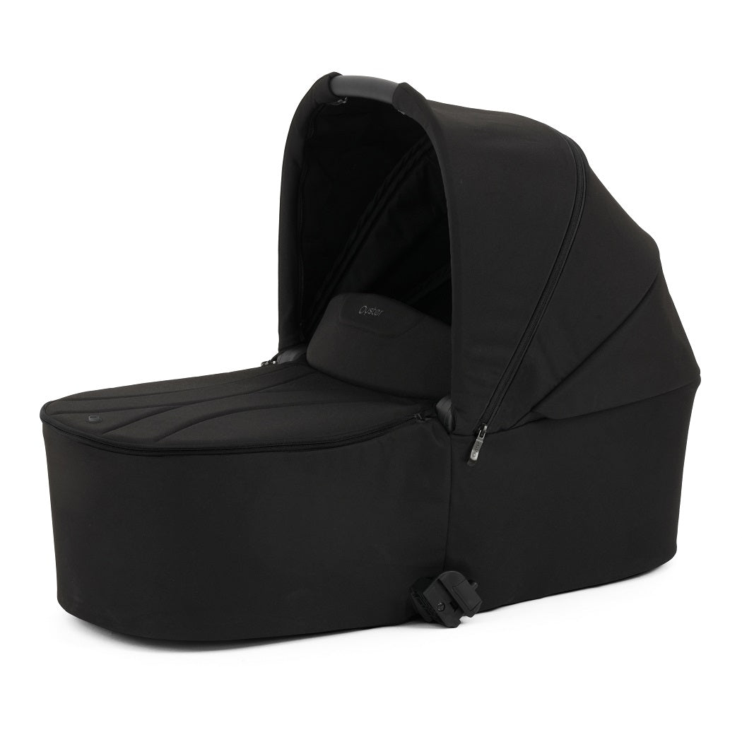 Oyster F-Lite Folding Carrycot with Apron - Liquorice